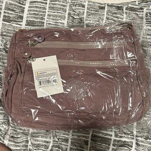 Light violet Crossbody Bags for Women Waterproof Tote Bag Casual Nylon